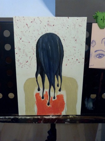 projet abandonné en acrylic